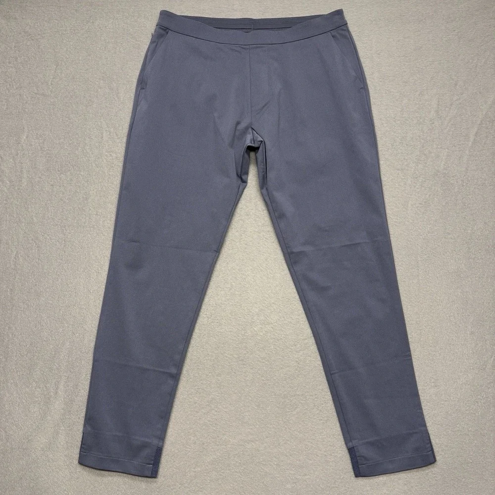 Ministry Of Supply Kinetic Jogger 34 Blue Drawstring Stretch Athleisure Pants
